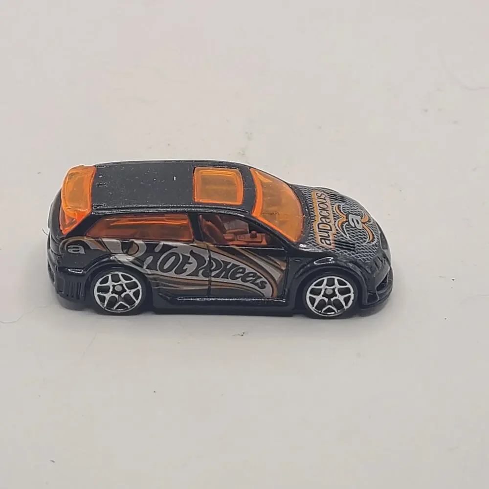 Hot Wheels Audacious Black W/Orange Windshield Loose Diecast Car 1:64 2002